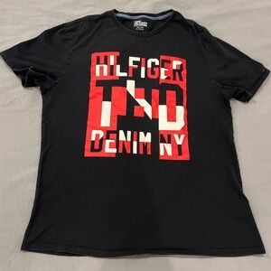 Tommy Hilfiger Denim Mens Logo Short Sleeve T-Shirt